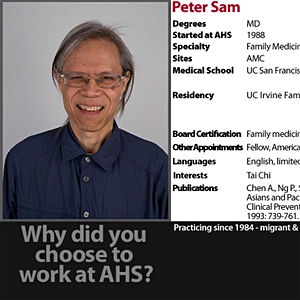 Dr. Peter Sam, MD